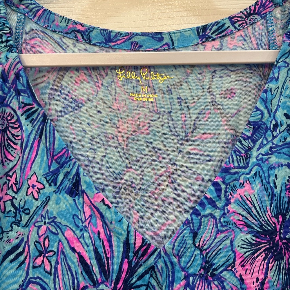 EUC • LILLY PULITZER Kawai Swing Dress • Size M - Picture 4 of 6